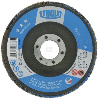 Tarcza listkowa 125 mm K120 34780062 | Exvi