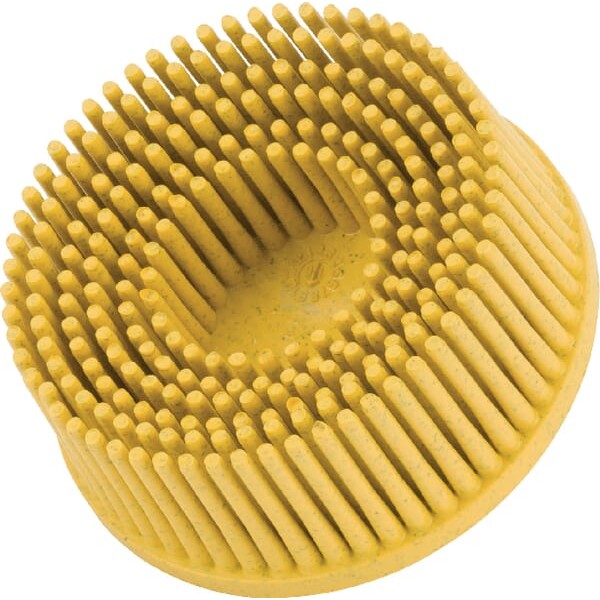 Tarcza Roloc Bristle K80 żółta 07525 | Exvi