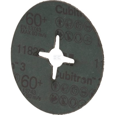 Dysk fibrowy Cubitron™ 3 1182C 100 mm K60 7100349563 | Exvi