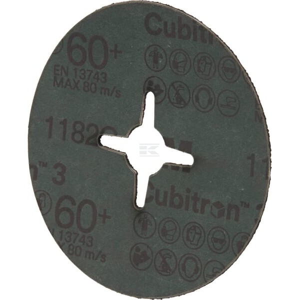 Dysk fibrowy Cubitron™ 3 1182C 100 mm K60 7100349563 | Exvi