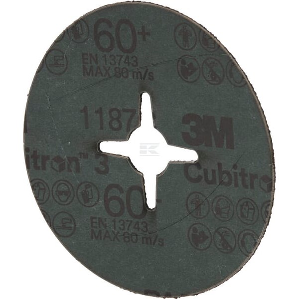 Dysk fibrowy Cubitron™ 3 1187C 100 mm K60 7100349572 | Exvi