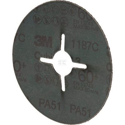 Dysk fibrowy Cubitron™ 3 1187C 115 mm K60 7100349586 | Exvi