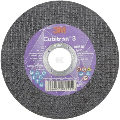Tarcza tnąca Cubitron 3 115x1.0 mm 86616 | Exvi