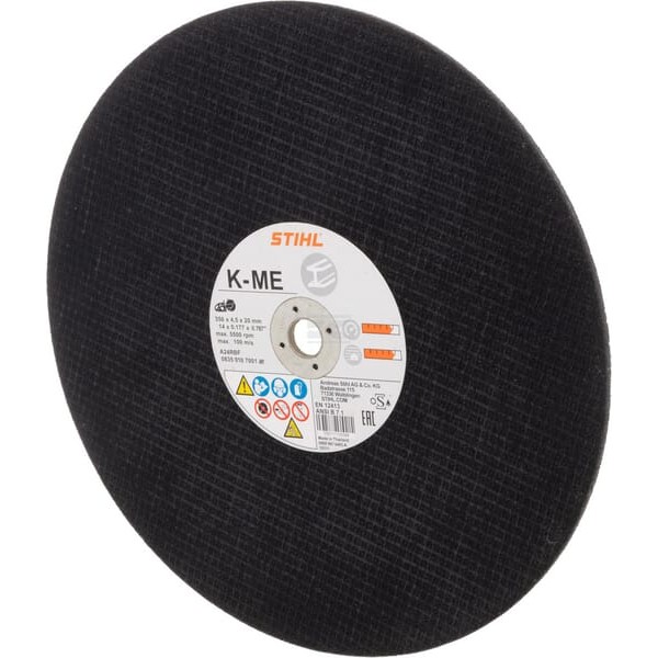 Tarcza tnąca K-ME Ø 350mm/14" 08350107001 | Exvi