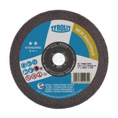 Tarcza tnąca 125x1,6x22,23 F41 A46Q-BFS 34332862 | Exvi