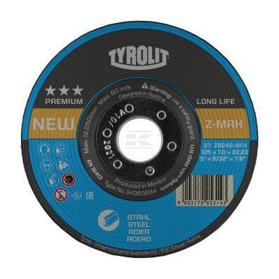 Tarcza ścierna 178x7x22,23 mm ZA24S-BFX 34353687 | Exvi