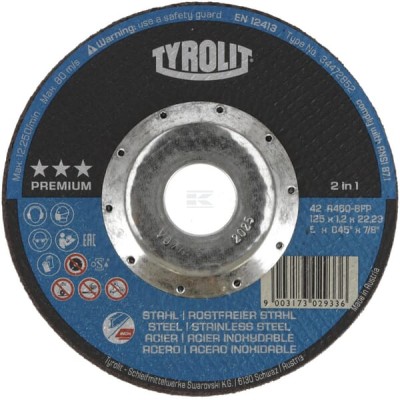Tarcza tnąca Premium 42F 125x1.2 mm 34472852 | Exvi