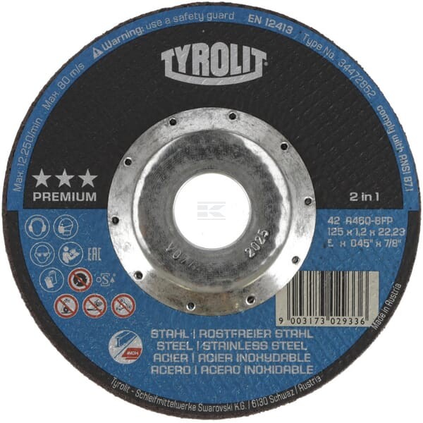 Tarcza tnąca Premium 42F 125x1.2 mm 34472852 | Exvi