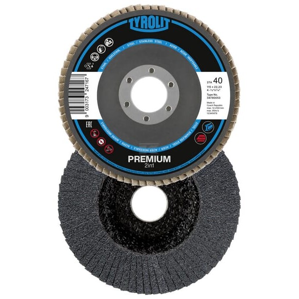 Tarcza listkowa 115 mm K60 Form 28A 34780141 | Exvi