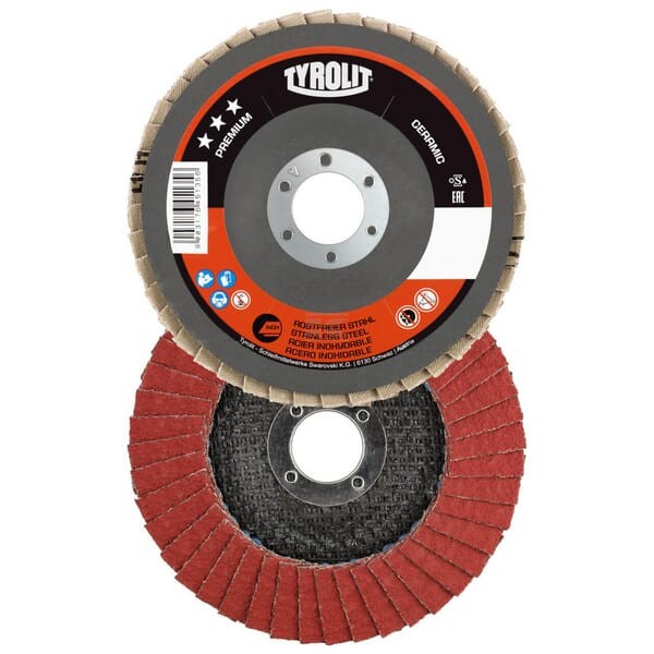 Tarcza szlifierska wachlarzowa, 125x22 mm 645135NH | Exvi