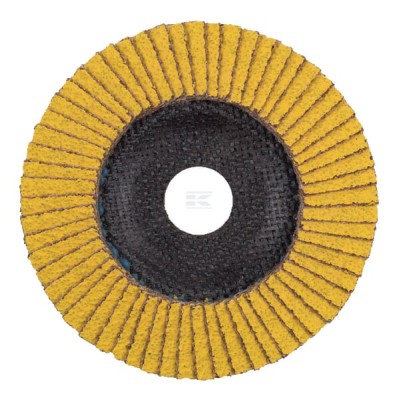 Tarcza szlifierska wachlarzowa, 115x22 mm K60 645132 | Exvi