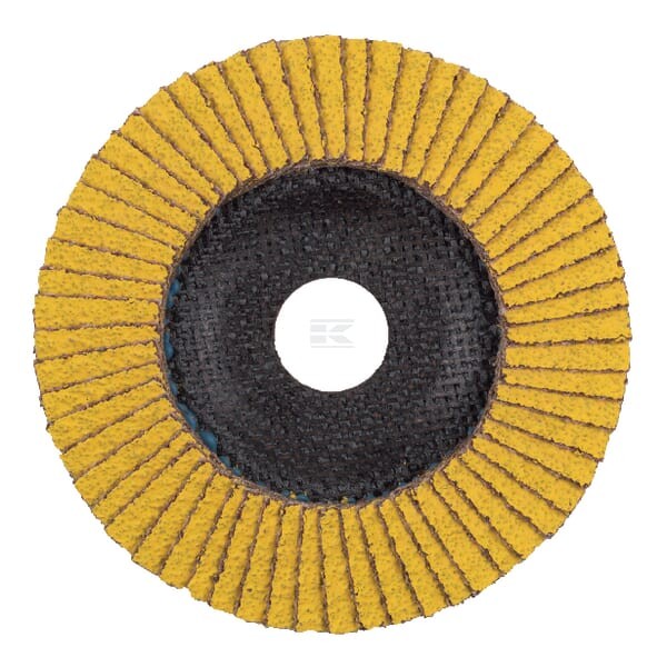 Tarcza szlifierska wachlarzowa, 115x22 mm K60 645132 | Exvi