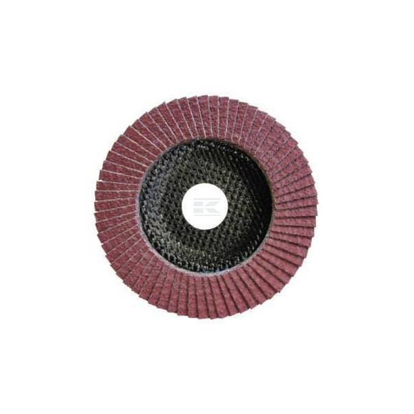 Tarcza szlifierska wachlarzowa, 115x22 mm K40 707005 | Exvi