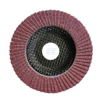 Tarcza szlifierska wachlarzowa, 125x22 mm K80 707013 | Exvi