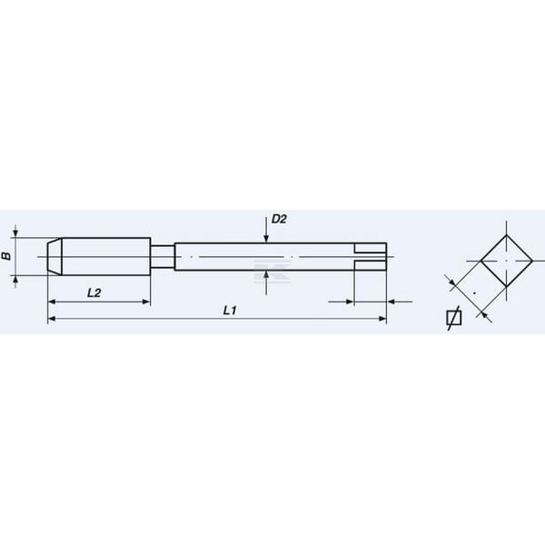 Gwintownik V-Coil, M10 x 1 03017VOL | Exvi