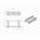 Zamek łańcucha 2040 208A (R1 1) Waryński Z208A | Exvi