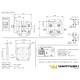 Pompa hydrauliczna P-029C P6C2113C5B26C | Exvi