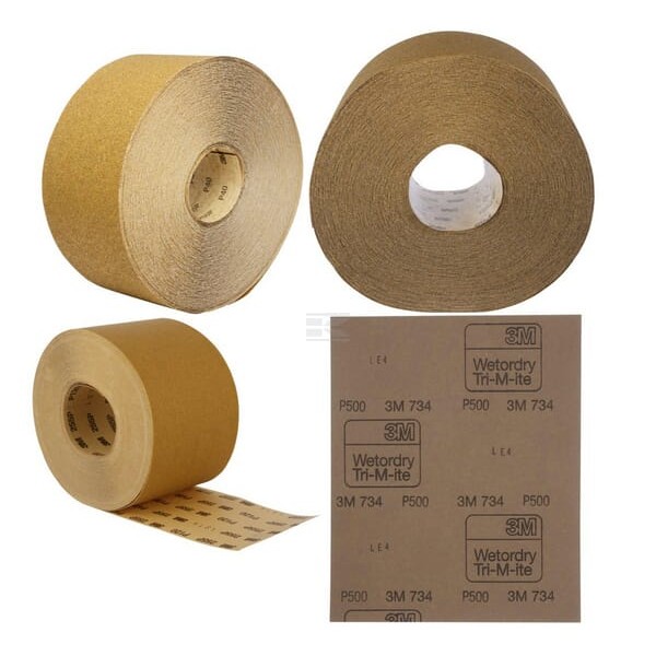 Papier ścierny 288U K80 115mmx50m 444003M | Exvi