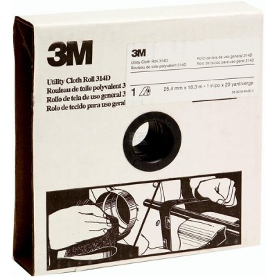 Taśma ścierna 314D 3M, 38 mm x 25 m P50 62871 | Exvi