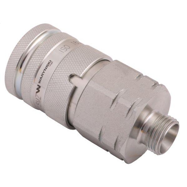 Szybkozłącze hydrauliczne suchoodcinające WIFM18MZ | Exvi