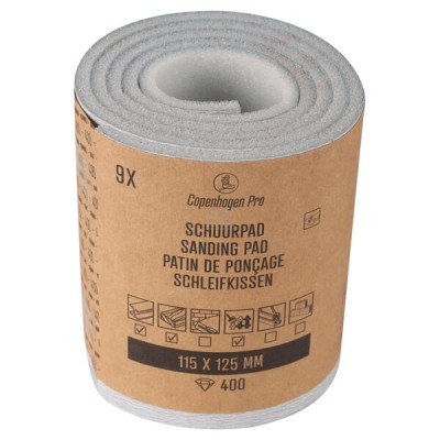 Pad szlifujący K400 115x125 mm (9 szt.) CP2351201 | Exvi