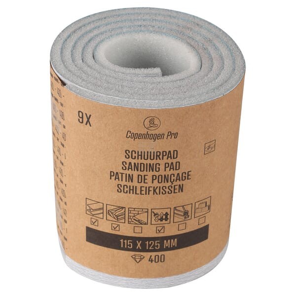 Pad szlifujący K400 115x125 mm (9 szt.) CP2351201 | Exvi