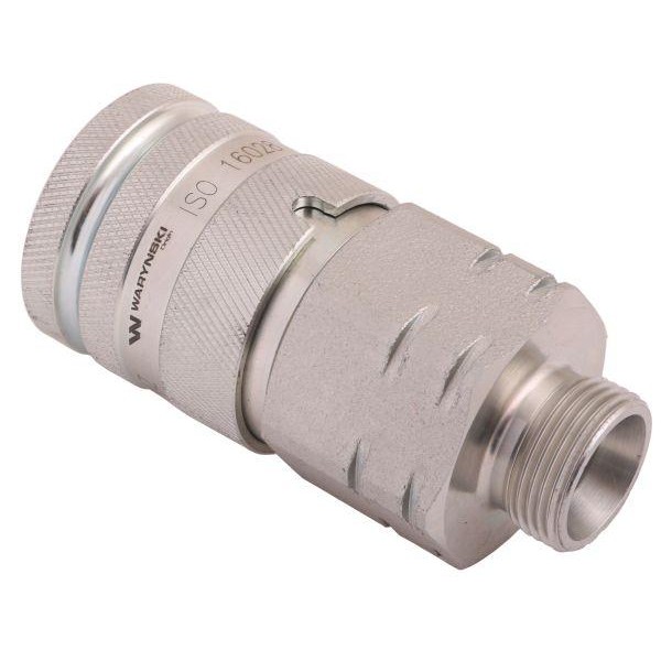 Szybkozłącze hydrauliczne suchoodcinające WIFM22MZ | Exvi