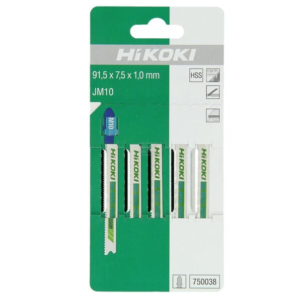 Brzeszczoty do wyrzynarek do metalu JM10 (5x) 750038 | Exvi