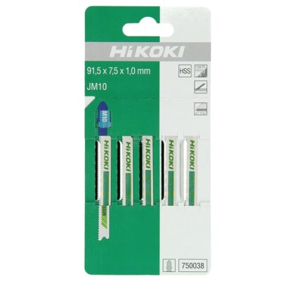 Brzeszczoty do wyrzynarek do metalu JM10 (5x) 750038 | Exvi
