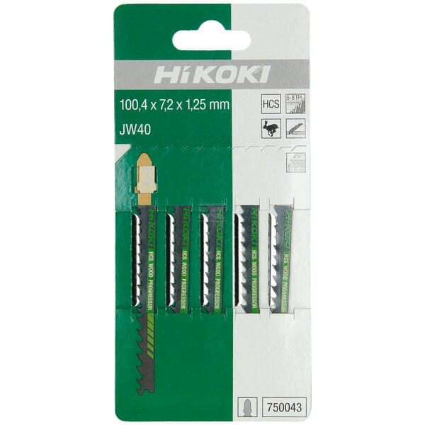 Brzeszczoty do wyrzynarek do drewna JW40 (5x) 750043 | Exvi