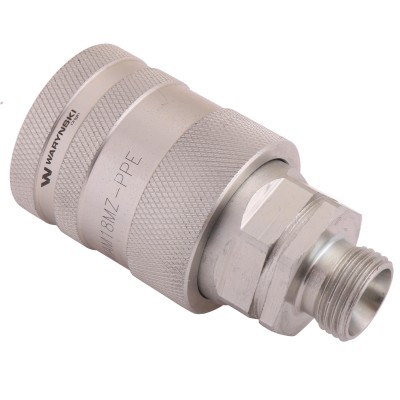 Szybkozłącze hydrauliczne gniazdo WIAM18MZ-PPE | Exvi