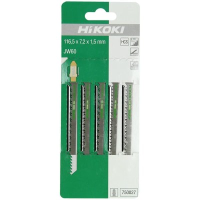 Brzeszczoty do wyrzynarek do drewna JW60 (5x) 750027 | Exvi
