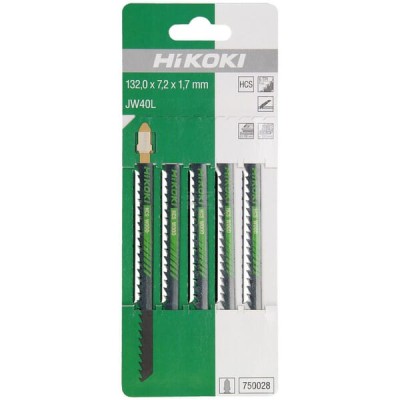 Brzeszczoty do wyrzynarek do drewna JW40L (5x) 750028 | Exvi
