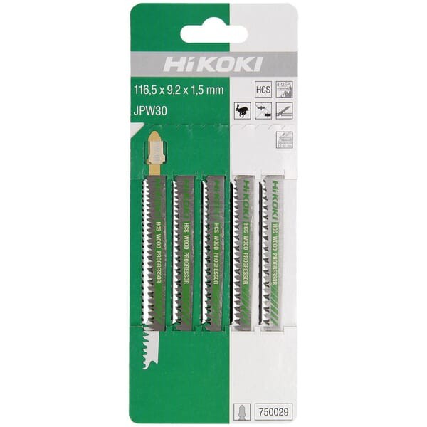 Brzeszczoty do wyrzynarek do drwena JPW30 (5x) 750029 | Exvi
