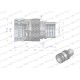Szybkozłącze hydrauliczne gniazdo WIAM22MW-PPE | Exvi