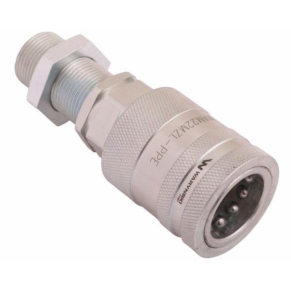 Szybkozłącze hydrauliczne gniazdo long WIAM22MZL-PPE | Exvi