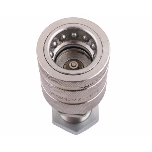 Szybkozłącze hydrauliczne gniazdo long WIAM22MZL-PPE | Exvi