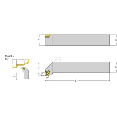Uchwyt obrotowy SCLCR 95° i-Tools SCLCR2020K09 | Exvi