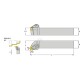 Uchwyt obrotowy DWLNR 95° i-Tools DWLNR2525M08 | Exvi