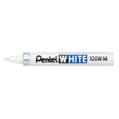 Marker 100WM Pentel, biały 013004 | Exvi