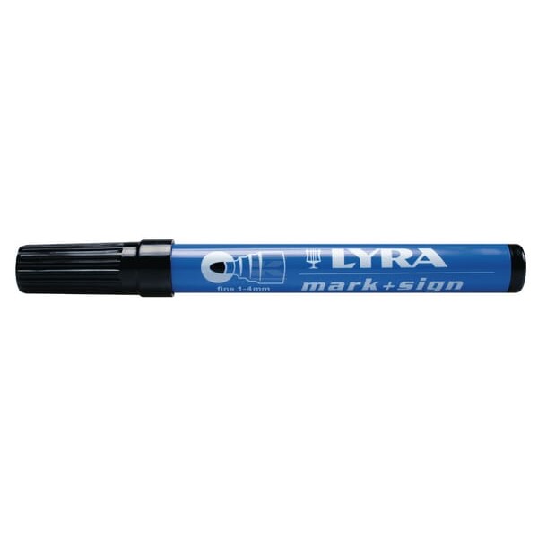 Marker permanentny Lyra, czarny HG4020099 | Exvi