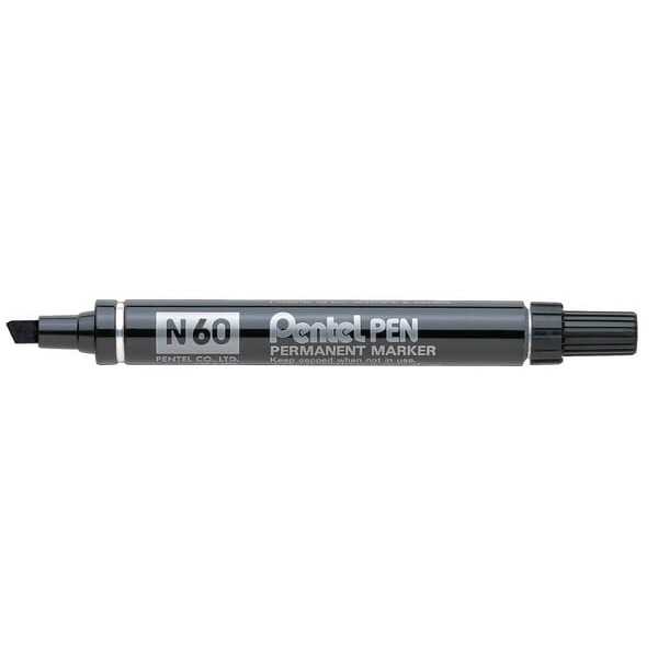 Marker N60 Pentel, czarny 001915 | Exvi