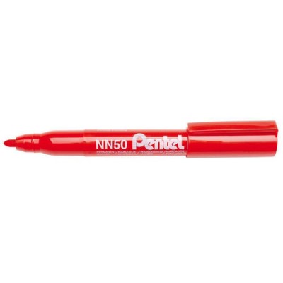 Marker NN50 Pentel, czerwony 004658 | Exvi