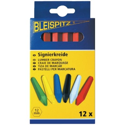 Kreda sygnalizacyjna Bleispitz, żółta 12 szt. HG0150 | Exvi
