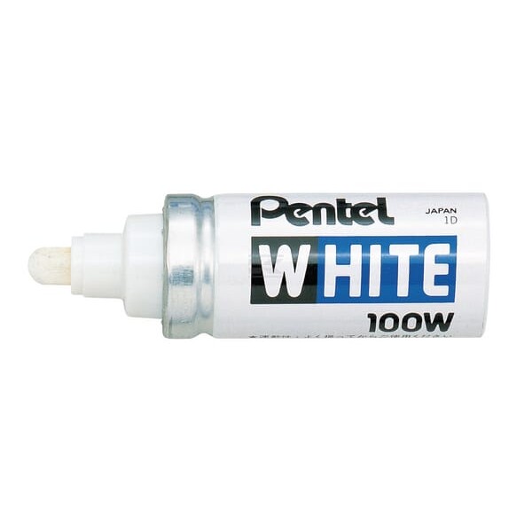Marker X100W Pentel, biały 009014 | Exvi