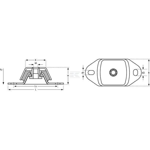 Stopa maszyny typ Triflex 10002022 | Exvi