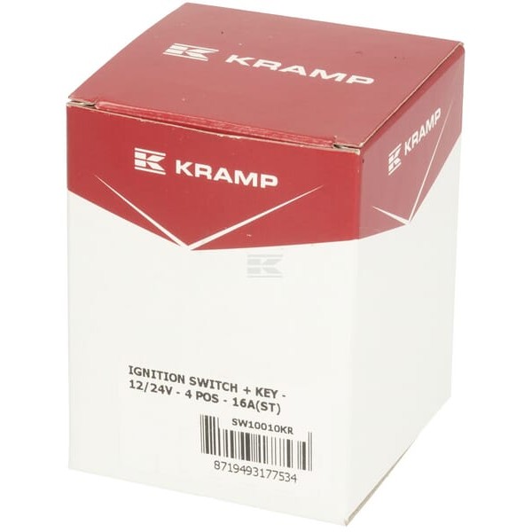 Stacyjka zapłonu z kluczykiem, 12/24V SW10010KR | Exvi