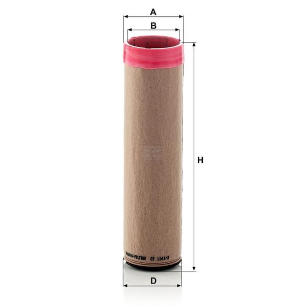Wkład filtra powietrza wtórnego CF11412 | Exvi