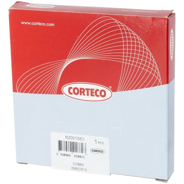 Uszczelniacz COMBI 35x52x16 72 NBR 295151A1N | Exvi