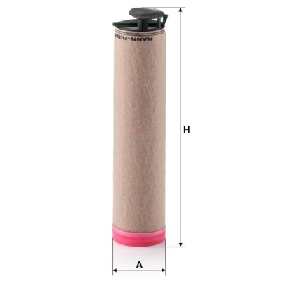 Filtr powietrza wewnętrzny M&H CF400 | Exvi